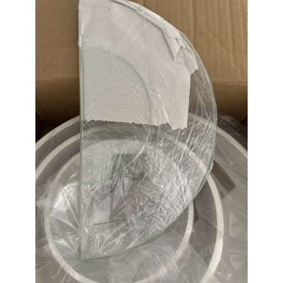 Metal Wall Planter round Hanging Wall Vase Planters for Succulents set of 3 whit - Picture 7 of 7